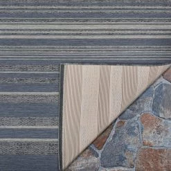 Dolce Cabana Stripe Alloy Gray 8 ft. x 11 ft. Indoor/Outdoor Area Rug by Couristan 9 Dolce Cabana Stripe Alloy Gray 8 ft. x 11 ft. Indoor/Outdoor Area Rug by Couristan -Artistic Weavers || Couristan Sales Store alloy gray couristan outdoor rugs 40371035081112t 66 1000