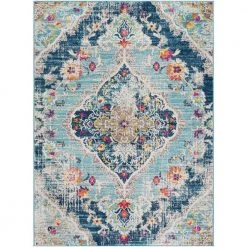 Marisol Blue 9 ft. x 12 ft. 3 in. Medallion Area Rug by Artistic Weavers