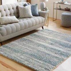 Doyle Aqua 7 ft. x 10 ft. Modern Indoor Area Rug by Artistic Weavers -Artistic Weavers || Couristan Sales Store aqua artistic weavers area rugs s00161046233 31 1000