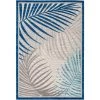 Guinevere Aqua 8 ft. 10 in. x 12 ft. Indoor/Outdoor Area Rug by Artistic Weavers