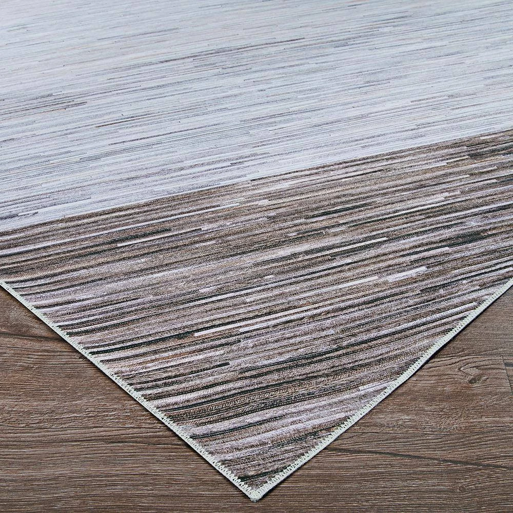 Prairie Windswept Bark-Grey 5 ft. x 8 ft. Area Rug by Couristan 4 Prairie Windswept Bark-Grey 5 ft. x 8 ft. Area Rug by Couristan - Image 4