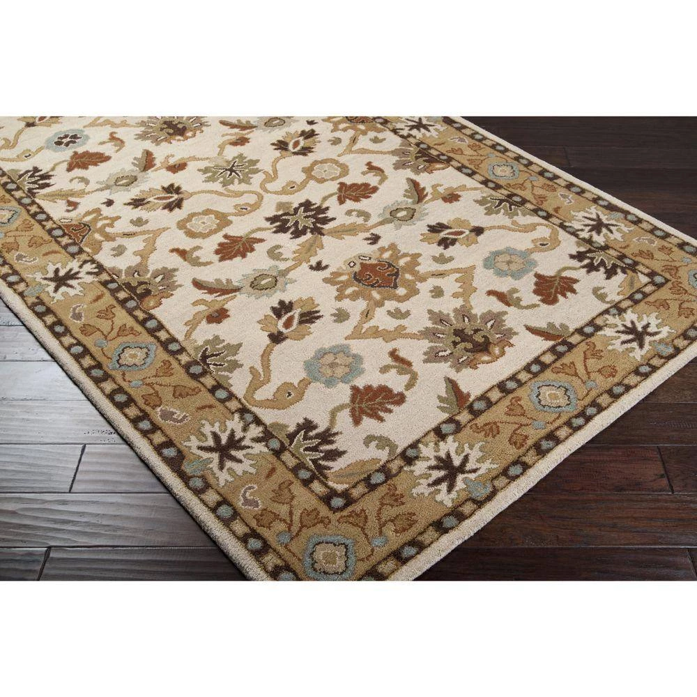 John Beige 8 ft. x 10 ft. Oval Area Rug by Artistic Weavers 2 John Beige 8 ft. x 10 ft. Oval Area Rug by Artistic Weavers - Image 2