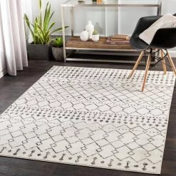 Rubena Black 7 ft. 10 in. x 10 ft. Area Rug by Artistic Weavers -Artistic Weavers || Couristan Sales Store black artistic weavers area rugs s00161036246 31 1000