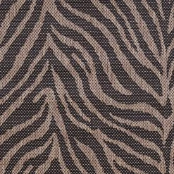 Recife Zebra Black-Cocoa 2 ft. x 4 ft. Indoor/Outdoor Area Rug by Couristan -Artistic Weavers || Couristan Sales Store black cocoa couristan outdoor rugs 15140121018037t 44 1000