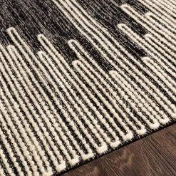 Andreas Black/Cream 8 ft. x 10 ft. Indoor Area Rug by Artistic Weavers 10 Andreas Black/Cream 8 ft. x 10 ft. Indoor Area Rug by Artistic Weavers -Artistic Weavers || Couristan Sales Store black cream artistic weavers area rugs s00161038567 1f 1000