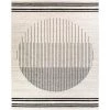 Jimina Black/Ivory 8 ft. x 10 ft. Indoor Area Rug by Artistic Weavers