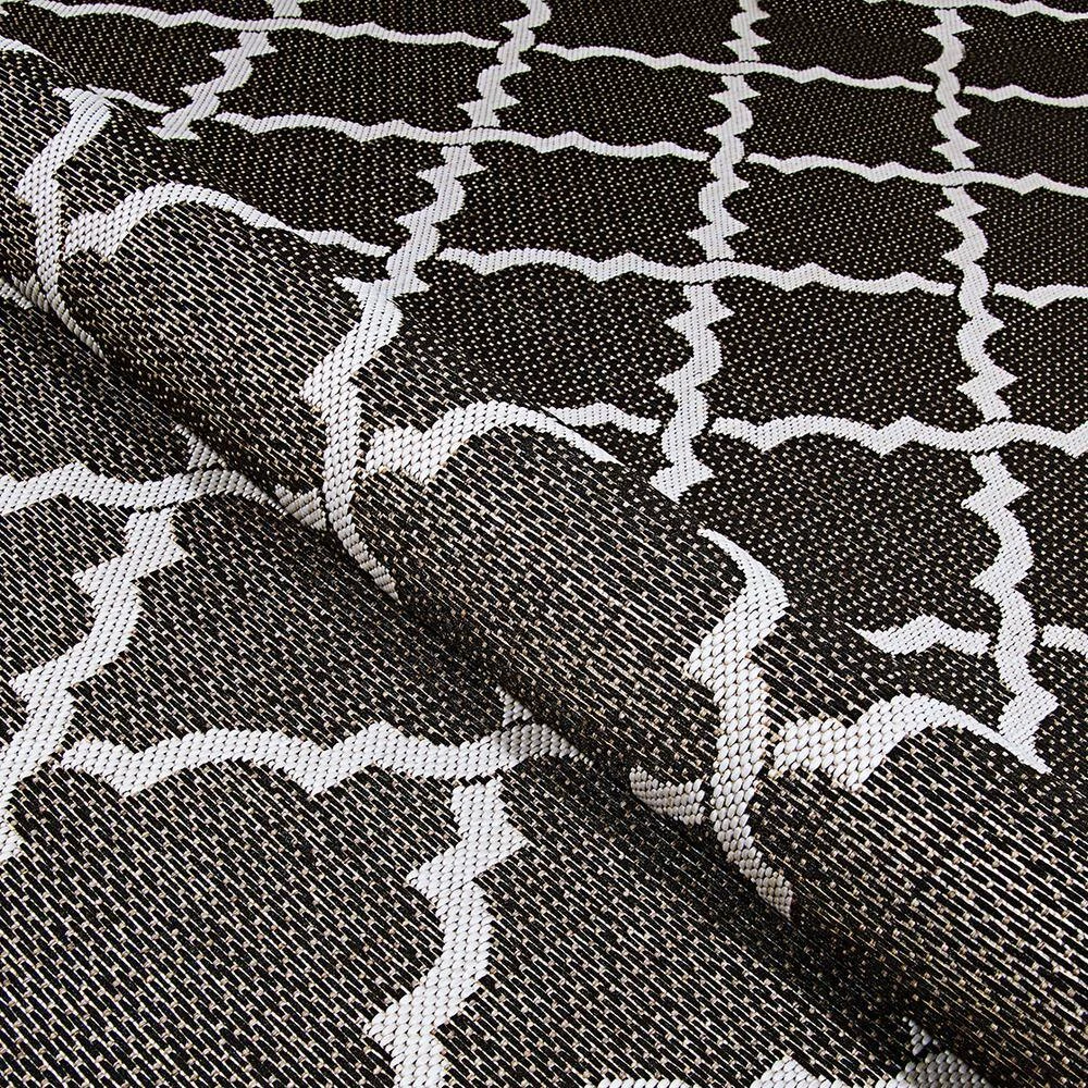 Monaco Ocean Port Black-Sand 5 ft. x 8 ft. Indoor/Outdoor Area Rug by Couristan 6 Monaco Ocean Port Black-Sand 5 ft. x 8 ft. Indoor/Outdoor Area Rug by Couristan - Image 6