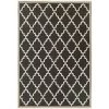 Monaco Ocean Port Black-Sand 5 ft. x 8 ft. Indoor/Outdoor Area Rug by Couristan