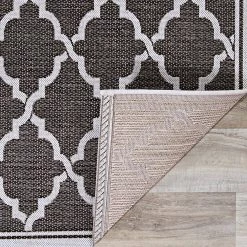 Monaco Ocean Port Black-Sand 5 ft. x 8 ft. Indoor/Outdoor Area Rug by Couristan 10 Monaco Ocean Port Black-Sand 5 ft. x 8 ft. Indoor/Outdoor Area Rug by Couristan -Artistic Weavers || Couristan Sales Store black sand couristan outdoor rugs 78811057053076t 66 1000