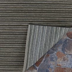 Cape Harwich Black-Tan 2 ft. 3 in. x 11 ft. 9 in. Indoor/Outdoor Runner Rug by Couristan -Artistic Weavers || Couristan Sales Store black tan couristan outdoor rugs 98313959023119u 66 1000