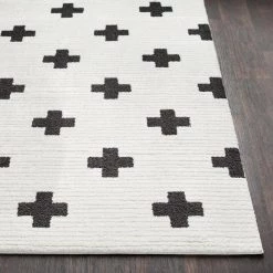 Sulaiman Black/White 7 ft. x 10 ft. Area Rug by Artistic Weavers 9 Sulaiman Black/White 7 ft. x 10 ft. Area Rug by Artistic Weavers -Artistic Weavers || Couristan Sales Store black white artistic weavers area rugs s00151070237 4f 1000