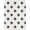 Sulaiman Black/White 7 ft. x 10 ft. Area Rug by Artistic Weavers