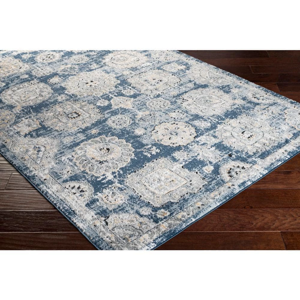 Ithaca Blue 9 ft. x 12 ft. Indoor Area Rug by Artistic Weavers 5 Ithaca Blue 9 ft. x 12 ft. Indoor Area Rug by Artistic Weavers - Image 5