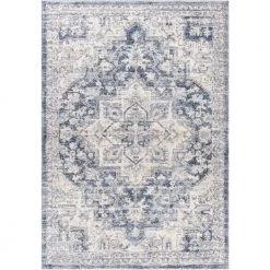 Dominga Blue 9 ft. x 12 ft. Indoor Area Rug by Artistic Weavers
