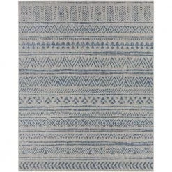 Eartha Blue 8 ft. x 10 ft. Indoor/Outdoor Area Rug by Artistic Weavers