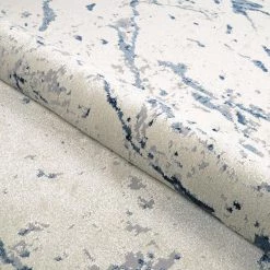 Marblehead Carrara Blue-Eggshell 5 ft. x 8 ft. Area Rug by Couristan -Artistic Weavers || Couristan Sales Store blue eggshell couristan area rugs 84230473053076t 1f 1000