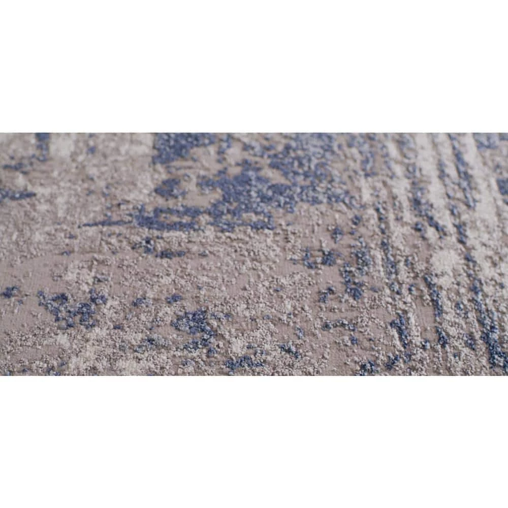 Marblehead Breccia Blue Grey 9 ft. x 13 ft. Area Rug by Couristan 5 Marblehead Breccia Blue Grey 9 ft. x 13 ft. Area Rug by Couristan - Image 5