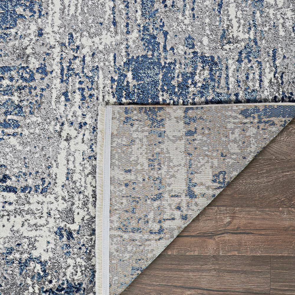 Marblehead Breccia Blue Grey 9 ft. x 13 ft. Area Rug by Couristan 3 Marblehead Breccia Blue Grey 9 ft. x 13 ft. Area Rug by Couristan - Image 3