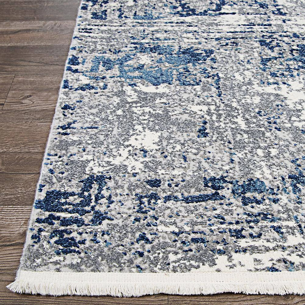 Marblehead Breccia Blue Grey 9 ft. x 13 ft. Area Rug by Couristan 7 Marblehead Breccia Blue Grey 9 ft. x 13 ft. Area Rug by Couristan - Image 7