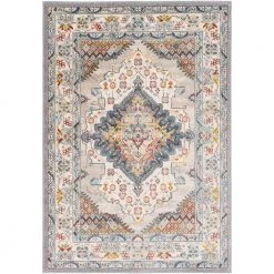 Chandi Blue/Orange 9 ft. x 12 ft. Area Rug by Artistic Weavers