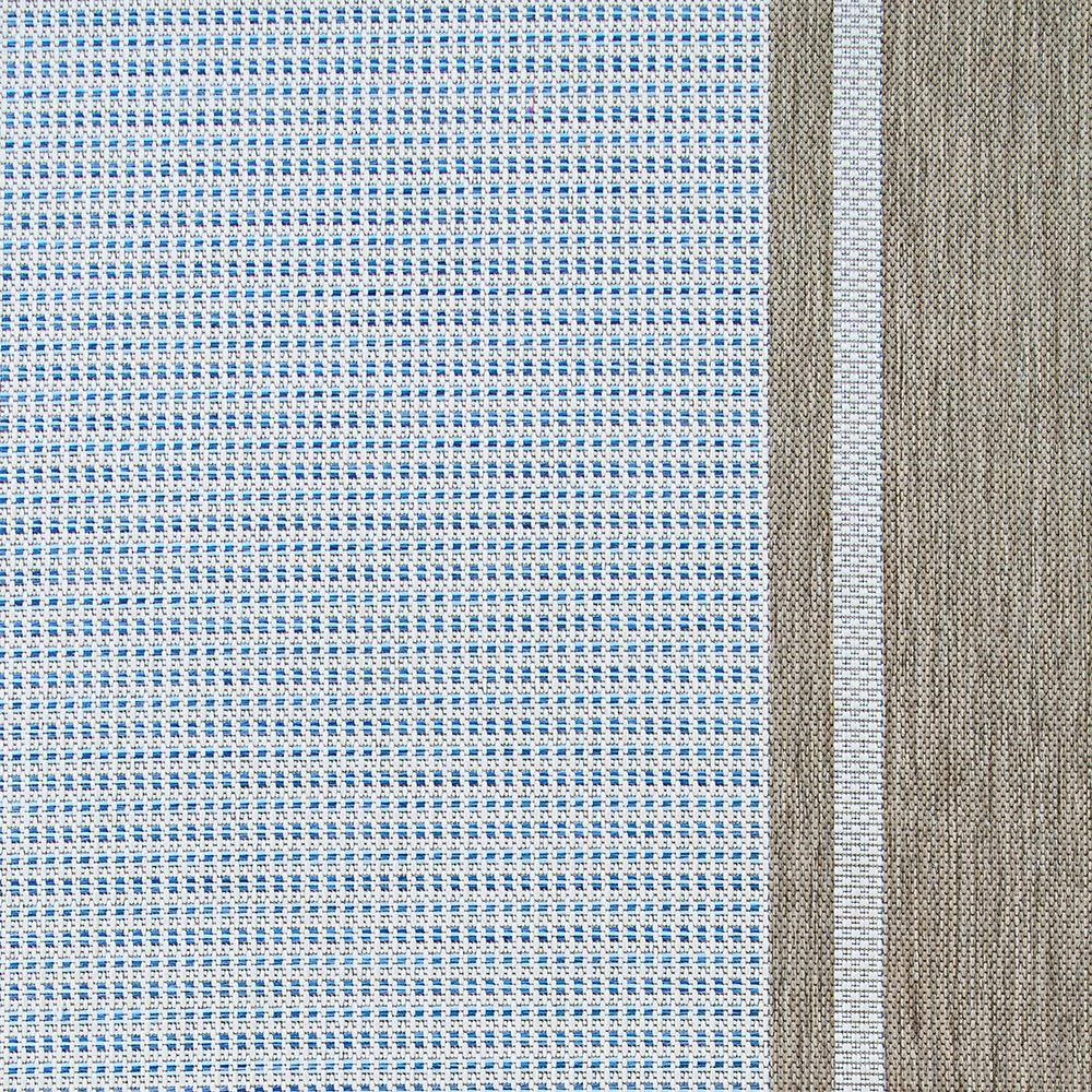Monaco Maritime Blue-Sand 9 ft. x 13 ft. Indoor/Outdoor Area Rug by Couristan 7 Monaco Maritime Blue-Sand 9 ft. x 13 ft. Indoor/Outdoor Area Rug by Couristan - Image 7