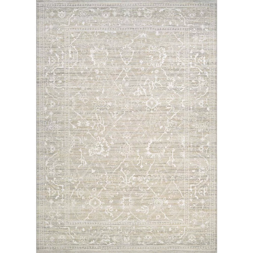 Everest Persian Arabesque Bone 9 ft. x 12 ft. Area Rug by Couristan 1 Everest Persian Arabesque Bone 9 ft. x 12 ft. Area Rug by Couristan