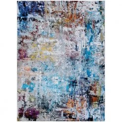 Gypsy Aquarelle Bone-Multi 4 ft. x 6 ft. Area Rug by Couristan