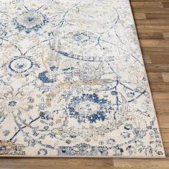 Talita Blue 9 ft. x 12 ft. 4 in. Oriental Area Rug by Artistic Weavers -Artistic Weavers || Couristan Sales Store bright blue artistic weavers area rugs s00161022281 1f 1000