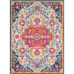 Renee Pink 9 ft. x 12 ft. 3 in. Medallion Area Rug by Artistic Weavers