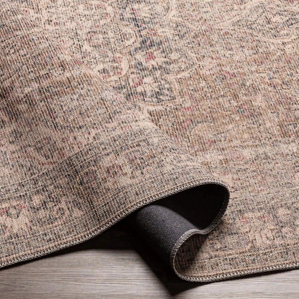 Kildonan Brown 8 ft. x 10 ft. Indoor Machine-Washable Area Rug by Artistic Weavers 3 Kildonan Brown 8 ft. x 10 ft. Indoor Machine-Washable Area Rug by Artistic Weavers - Image 3