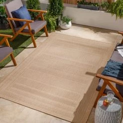 Innaki Brown 7 ft. x 9 ft. Global Indoor/Outdoor Area Rug by Artistic Weavers -Artistic Weavers || Couristan Sales Store brown artistic weavers area rugs s00161056543 31 1000