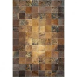 Chalet Tile Brown 8 ft. x 11 ft. Area Rug by Couristan