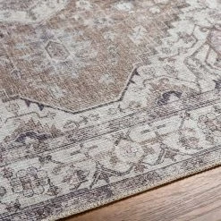 Constantia Brown/Gray 9 ft. x 12 ft. Indoor Machine-Washable Area Rug by Artistic Weavers 12 Constantia Brown/Gray 9 ft. x 12 ft. Indoor Machine-Washable Area Rug by Artistic Weavers -Artistic Weavers || Couristan Sales Store brown gray artistic weavers area rugs s00161068149 1f 1000