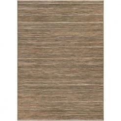 Cape Hinsdale Brown-Ivory 5 ft. x 8 ft. Indoor/Outdoor Area Rug by Couristan