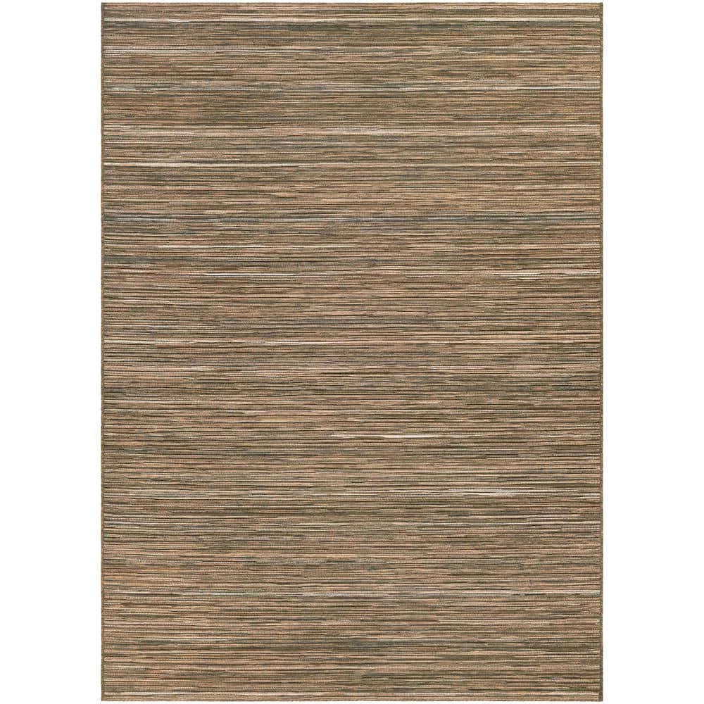 Cape Hinsdale Brown-Ivory 5 ft. x 8 ft. Indoor/Outdoor Area Rug by Couristan 1 Cape Hinsdale Brown-Ivory 5 ft. x 8 ft. Indoor/Outdoor Area Rug by Couristan