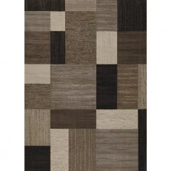 Everest Geometrics Brown-Multi 9 ft. x 12 ft. Area Rug by Couristan