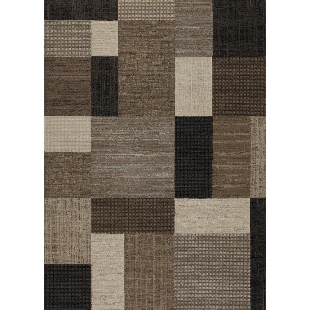 Everest Geometrics Brown-Multi 9 ft. x 12 ft. Area Rug by Couristan 1 Everest Geometrics Brown-Multi 9 ft. x 12 ft. Area Rug by Couristan