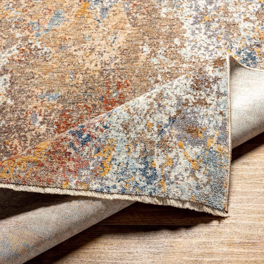 Carina Brown/Orange 9 ft. x 12 ft. Indoor Area Rug by Artistic Weavers 3 Carina Brown/Orange 9 ft. x 12 ft. Indoor Area Rug by Artistic Weavers - Image 3