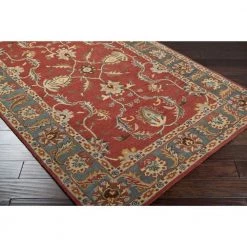 Chenni Burgundy 10 ft. x 10 ft. Square Indoor Area Rug by Artistic Weavers -Artistic Weavers || Couristan Sales Store burgundy artistic weavers area rugs s00151006210 c3 1000