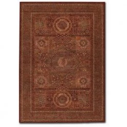Old World Classics Mamluken Burgundy 5 ft. x 7 ft. Area Rug by Couristan
