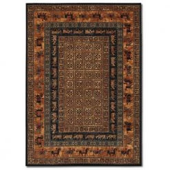 Old World Classics Pazyrk Burnished Rust 5 ft. x 7 ft. Area Rug by Couristan