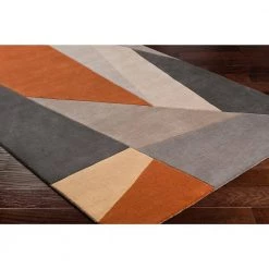 Skadi Burnt Orange 9 ft. x 12 ft. Abstract Area Rug by Artistic Weavers -Artistic Weavers || Couristan Sales Store burnt orange artistic weavers area rugs s00161012942 44 1000