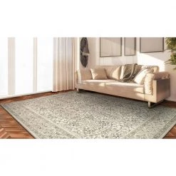 Marina St. Tropez Champagne-Pearl 7 ft. x 10 ft. Area Rug by Couristan -Artistic Weavers || Couristan Sales Store champagne pearl couristan area rugs 89600100066096t 31 1000