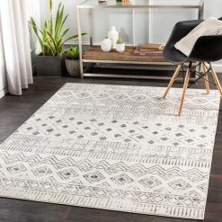 Ingram Charcoal 8 ft. x 10 ft. Global Indoor Area Rug by Artistic Weavers -Artistic Weavers || Couristan Sales Store charcoal artistic weavers area rugs s00161036261 31 1000
