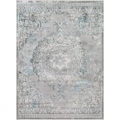 Sasha Charcoal 9 ft. x 12 ft. Indoor Area Rug by Artistic Weavers
