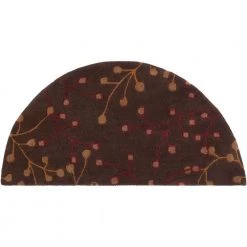 Bari Chocolate 2 ft. x 4 ft. Hearth Area Rug by Artistic Weavers