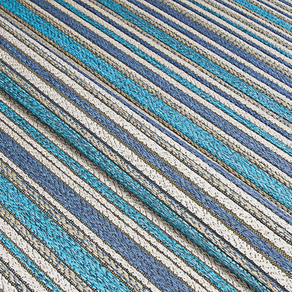 Cape Brockton Cobalt-Teal 8 ft. x 11 ft. Indoor/Outdoor Area Rug by Couristan 6 Cape Brockton Cobalt-Teal 8 ft. x 11 ft. Indoor/Outdoor Area Rug by Couristan - Image 6