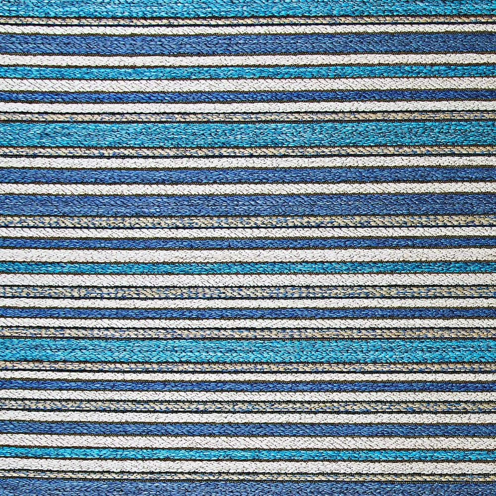 Cape Brockton Cobalt-Teal 8 ft. x 11 ft. Indoor/Outdoor Area Rug by Couristan 7 Cape Brockton Cobalt-Teal 8 ft. x 11 ft. Indoor/Outdoor Area Rug by Couristan - Image 7