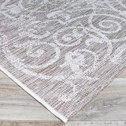 Monaco Summer Quay Cocoa Natural 5 ft. x 8 ft. Indoor/Outdoor Area Rug by Couristan -Artistic Weavers || Couristan Sales Store cocoa natural couristan outdoor rugs 21063150053076t c3 1000