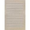 Monaco Bowline Cocoa Natural-Ivory 6 ft. x 9 ft. Indoor/Outdoor Area Rug by Couristan